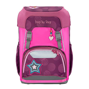 Step by Step Pull-Over für Tornister Giant, neon/pink, Schulranzenüberzug mit fluoreszierenden Signalfarben und Reflektoren, für mehr Sichtbarkeit auf dem Schulweg, einfache Befestigung im Sale